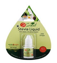 Sugar Free Stevia Liquid Pack, 10-1000 drops, 100% Natural Sweetener, So Sweet